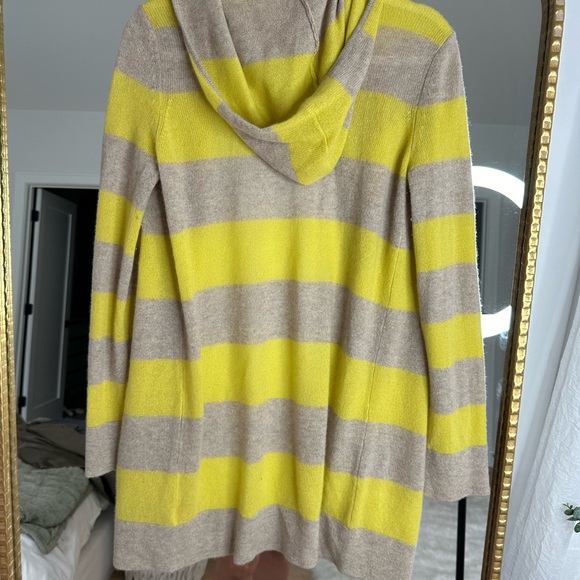 Christopher Fischer 100% cashmere cardigan stripe S - Picture 5 of 6